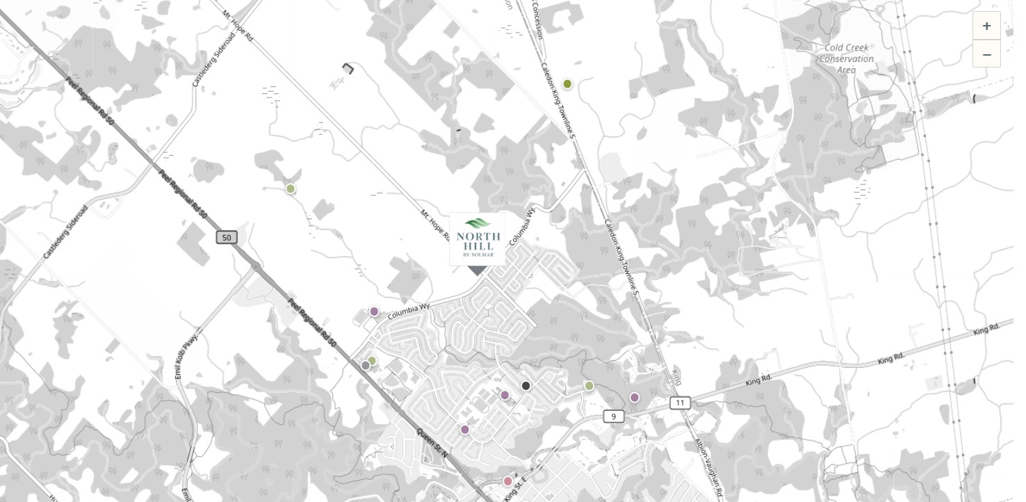 North Hill By Solmar Location and Transit Map in Bolton